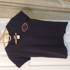 Harley-Davidson Womens medium black t-shirt